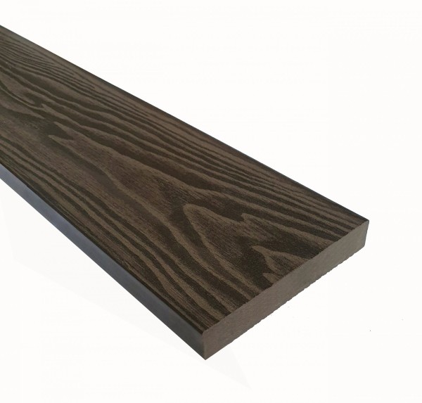 Террасная доска из ДПК Terrapol Смарт 3D Полнотелая без паза Венге Соренто купить в Орехово-Зуеве