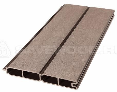 Заборный профиль из ДПК Savewood SW Agger матовый терракот купить в Орехово-Зуеве