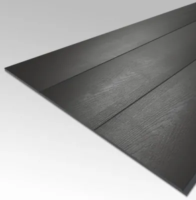 Фиброцементный сайдинг Roofas SIDING (широкий) 12мм Графит