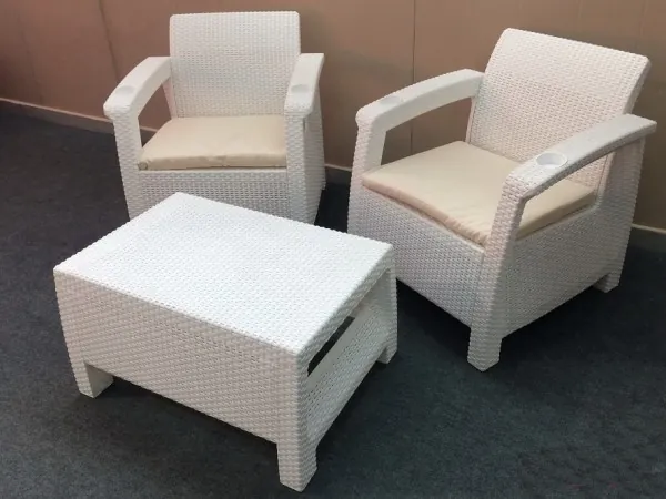 Комплект Yalta Balcony Set белый купить в Орехово-Зуеве