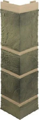 Наружный угол камень (малахит), 0,47 х 0,11м
