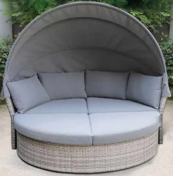 Диван-Трансформер AFINA плетеный из иск. ротанга AFM-325G Grey купить в Орехово-Зуеве