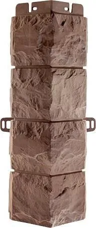 Фасадная панель Наружный угол фагот (каширский), 0,45 х 0,13м (н) купить в Орехово-Зуеве