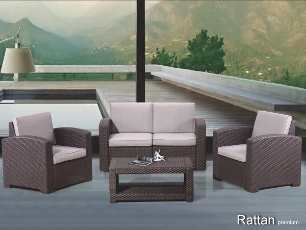 Уличный диваны и кресла Rattan Premium 4 купить в Орехово-Зуеве