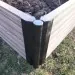 Угловой элемент поворотный, пластиковый от 60° до 300° для доски 300х30 мм из ДПК чёрный Holzhof купить в Орехово-Зуеве