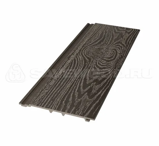 Сайдинг из дпк savewood sw-cedrus тангенциальный распил темно-коричневый купить в Орехово-Зуеве