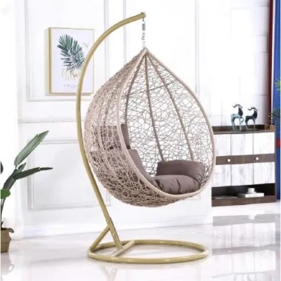 Кресло Подвесное из искусственного ротанга AFM-169A-XLB Beige