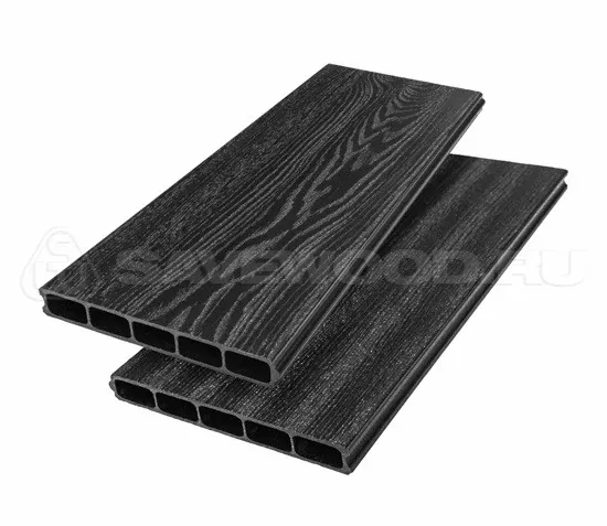 Грядочная доска ДПК 3D Savewood SW Rumex Чёрный купить в Орехово-Зуеве