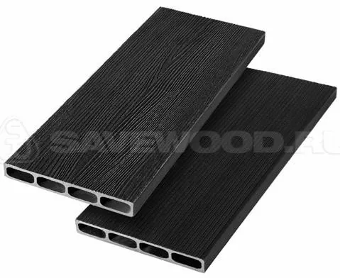 Грядочная доска ДПК 3D Savewood SW Rubus (R) чёрный купить в Орехово-Зуеве