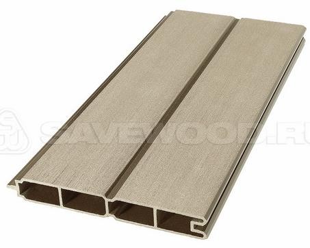 Заборный профиль из ДПК Savewood SW Agger матовый тик купить в Орехово-Зуеве