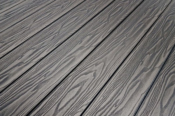 Террасная доска из ДПК Terrapol Смарт 3D Полнотелая без паза Черное дерево купить в Орехово-Зуеве
