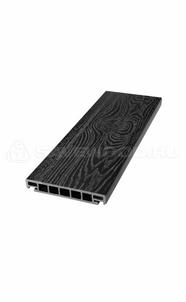 Террасная доска из ДПК SW Salix (S) (T) черный купить в Орехово-Зуеве