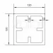 Столб SEQUOIA Evolution 3D WOOD NATURE купить в Орехово-Зуеве