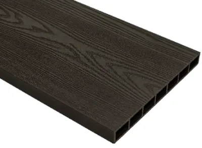 Доска для грядок и клумб из ДПК 3D, NauticPrime 30х300х2950 Венге