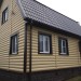Сайдинг "blockhouse" под бревно, Престиж ВН-01, золотистый купить в Орехово-Зуеве