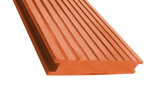 Террасная доска из ДПК ECODECKING Premium Терракот купить в Орехово-Зуеве