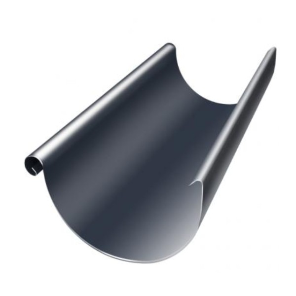 Водосток Grand Line 125x90 – Желоб 3м RAL 7024 купить в Орехово-Зуеве