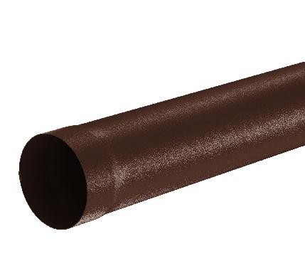 Водосток Aquasistem, Система 150/100 - Труба водосточная 3.00м RAL 8017 Коричневый matt купить в Орехово-Зуеве