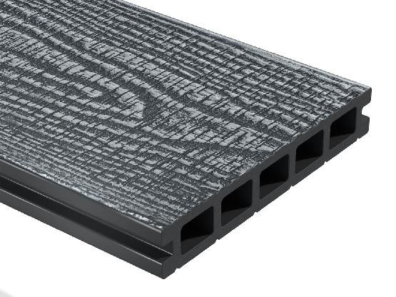 Террасная доска из ДПК WOODVEX Expert Antique Stone Gray купить в Орехово-Зуеве