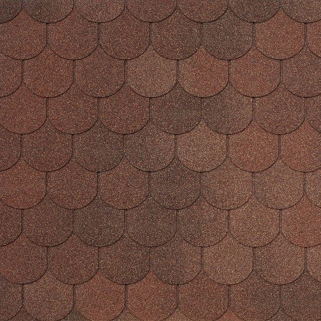 Гибкая черепица Tegola ASSISI terracotta 420 купить в Орехово-Зуеве
