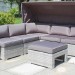 Диван-Трансформер AFINA плетеный из иск. ротанга AFM-320G Grey купить в Орехово-Зуеве