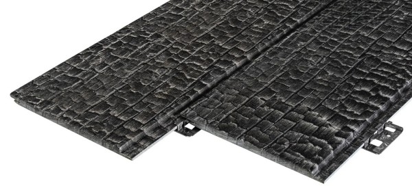 Фиброцементные панели FCSPRO Decor Wood Click Угольное купить в Орехово-Зуеве