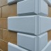 Угол Наружный к Фасадным Термопанелям Доломит Дагестанский Камень 400 мм Белый купить в Орехово-Зуеве