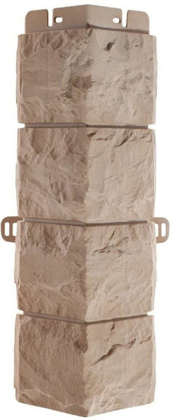 Фасадная панель Наружный угол фагот (талдомский), 0,45 х 0,13м (н) купить в Орехово-Зуеве