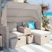 Комплект мебели AFINA плетеной из иск. ротанга AFM-330 Beige купить в Орехово-Зуеве