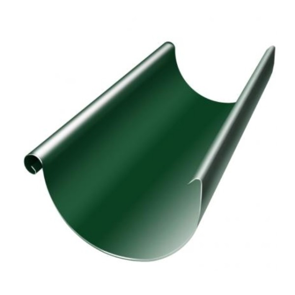 Водосток Grand Line 125x90 – Желоб 3м RAL 6005 купить в Орехово-Зуеве