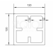 Столб SEQUOIA Evolution 3D WOOD BLACK купить в Орехово-Зуеве