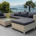 Комплект мебели AFINA плетеной из иск. ротанга YR821G Grey/Grey купить в Орехово-Зуеве