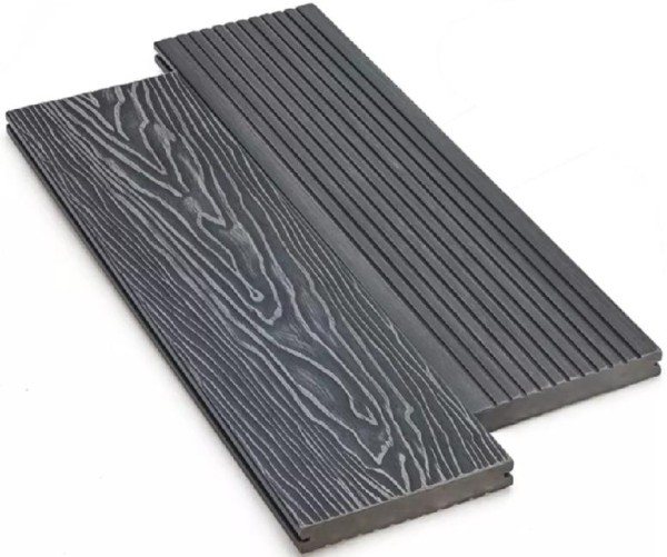 Террасная доска ДПК Deckart Monolit 3D Графит купить в Орехово-Зуеве