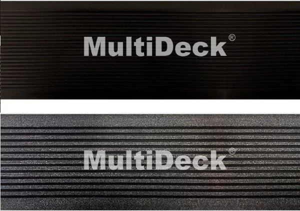 Террасная доска из ДПК MultiDeck  Черный бархат купить в Орехово-Зуеве