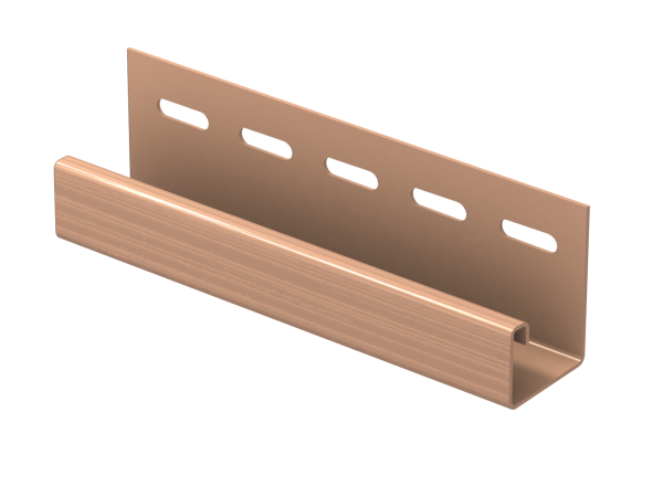 J-планка Ю-пласт Классика розовая купить в Орехово-Зуеве