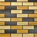 Фасадная плитка Кирисс Фасад Клинкерный кирпич 3х цветный №39 купить в Орехово-Зуеве