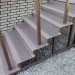 Ступень ДПК Outdoor Havana/Вельвет полнотелая серая  микс купить в Орехово-Зуеве