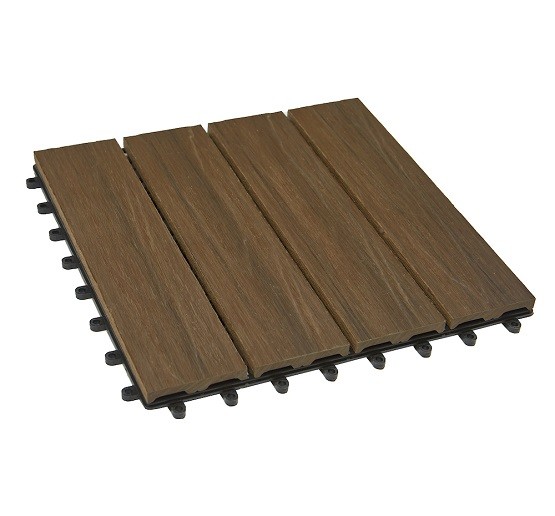 Садовый паркет дпк CM Garden Modern, 300х300 мм, PATINA BROWN (Патина коричневый) купить в Орехово-Зуеве