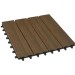 Садовый паркет дпк CM Garden Modern, 300х300 мм, PATINA BROWN (Патина коричневый) купить в Орехово-Зуеве