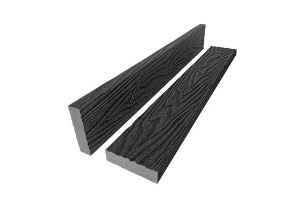Брус лавочный 3D-тиснение 20х80 Графит купить в Орехово-Зуеве