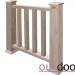 Ограждение из ДПК Outdoor Классик 3D STORM серый микс купить в Орехово-Зуеве