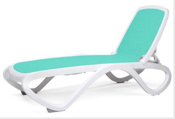 Шезлонг Omega Sky Blue купить в Орехово-Зуеве