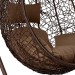 Кресло Подвесное из искусственного ротанга AFM-168A-L Brown купить в Орехово-Зуеве