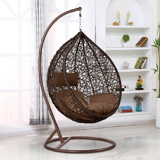 Кресло Подвесное из искусственного ротанга AFM-168A-XL Brown купить в Орехово-Зуеве