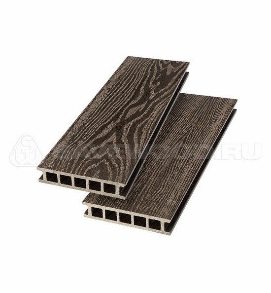 Террасная доска из ДПК SW-Fagus «SaveWood» темно-коричневый купить в Орехово-Зуеве