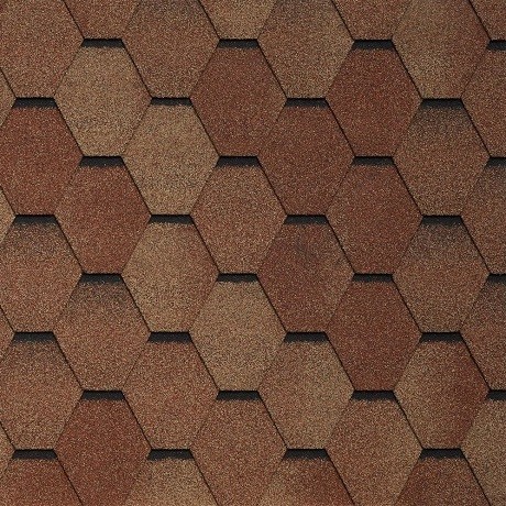 Гибкая черепица Tegola VENETO terracotta 206 купить в Орехово-Зуеве