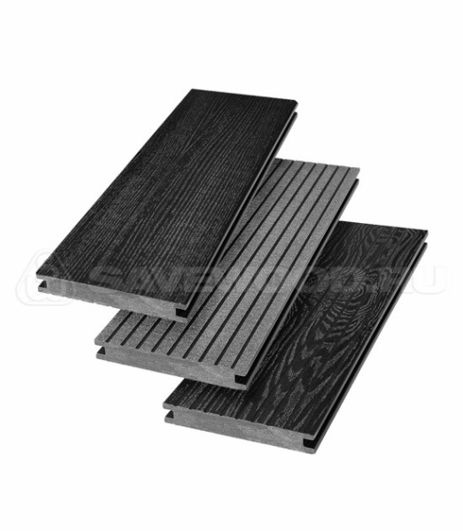 Террасная доска SW Fraxinus (R) полнотелая «SaveWood» Черный купить в Орехово-Зуеве