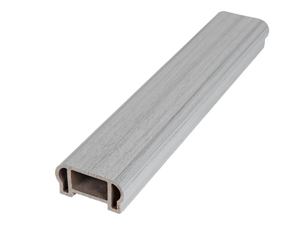 Перила верхнее фигурное Woodvex Co-Extrusion Серый купить в Орехово-Зуеве