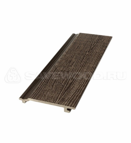 Сайдинг из дпк savewood sw-sorbus радиальный распил темно-коричневый купить в Орехово-Зуеве