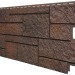 Фасадная панель VOX Sandstone (Сандстоун) темно коричневый купить в Орехово-Зуеве